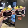 Óculos de Sol Polarizados Infantis com Proteção UV de Desenho Animado para Meninas, Óculos de Sol Patrulha Canina de Silicone, Super Fofos para Meninas