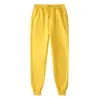 Pantalones largos casuales para hombre de comercio exterior Amazon Wish transfronterizos, forrados de polar, engrosados, de color liso, pantalones de chándal, pantalones deportivos, forrados de polar para abrigar