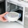 1604 filme plástico de silicone de grau alimentício reutilizável, tampa selada para geladeira, tampa multifuncional para tigela
