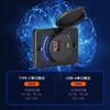 Cargador de teléfono móvil para coche modificado de 48 W Tipo-c carga rápida QC3.0 asiento autobús autobús sala coche barco