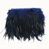 Encaje de Plumas al por Mayor Tiras de Tela Puntiagudas 10-15cm Tiras de Tela Puntiagudas Coloridas Rojas Accesorios para Ropa DIY Muñecas