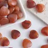 Cuentas de Resina con Forma de Corazón Degradado Estilo Coreano con Agujeros Rectos, Accesorios Hechos a Mano para Pulseras y Collares DIY, Materiales para Cuentas
