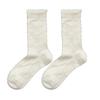 Calcetines de Verano Finos Transpirables Huecos con Lazo para Mujer Básicos Combinables de Tubo Medio de Algodón Apilados
