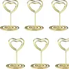Porta Cartões Mini de Alta Qualidade, Porta Cartões Pequeno de Mesa, Porta Números Fofo para Desktop, Porta Retratos, Decoração de Casamento