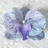 Cabezas de flores artificiales de orquídea mariposa, materiales para flores de pared, materiales para pasadores y accesorios para el cabello hechos a mano para DIY, piezas de flores y accesorios de pétalos para decoración de bodas