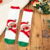 Calcetines para Dormir de Otoño e Invierno, Calcetines Gruesos de Coral Fleece, Calcetines Cálidos de Toalla, Calcetines Gruesos Navideños de Dibujos Animados, Calcetines para Dormir