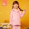 Pijama de isla de forro polar para niños, conjuntos de franela de otoño e invierno para niños, forro polar de coral engrosado para niños mayores, oferta especial de liquidación