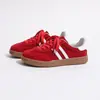 Zapatillas Transpirables Meilade Estilo Adidas para Mujer para Primavera y Otoño, Versátiles de Estilo Coreano, Piel Suave, Casual, Modernas, de Caña Baja, Transpirables, que Aumentan la Altura