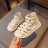 Sandalias para Niña Verano 2023 Nueva Moda Estilo Coreano Punta Abierta Suela Suave Zapatos Romanos para Bebé Princesa Niña de Primaria