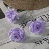 Venta al por mayor de fábrica de rosas de diamante de tres cabezas para materiales de decoración de bodas, compromiso, cumpleaños y telones de fondo para fiestas de primer cumpleaños