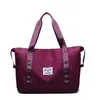 Moda Curta Distância Bolsa de Viagem Portátil Bolsa de Viagem Grande Capacidade Saco de Armazenamento Bolsa de Ombro Esportes Femininos Yoga Fitness Bag