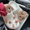 Capybara capibara accesorios DIY hebilla de zapato flor de zapato tridimensional linda caricatura estrella zhibi agujero de estrella accesorios para zapatos Little Red