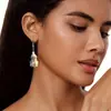 Pendientes Acrílicos de Venta Caliente Transfronteriza, Canción de Amor de Invierno, Lindo Patrón de Muñeco de Nieve, Pendientes Acrílicos, Accesorios de Invierno para Niñas