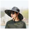 Sombrero de Pescador Sombrero de Verano para Hombre Sombrero para Pesca con Visera Grande para Montañismo al Aire Libre Sombrero para el Sol Ciclismo Viajes para Hombre
