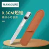 Lixa de Unha de Aço Inoxidável Tira Polidora Lixamento Dupla Face Pequena Ferramenta de Manicure