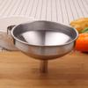 Utensilios de Cocina diámetro grande colgante acero inoxidable embudo grande fuga de vino fuga de aceite herramientas de empaque 05293 caliente
