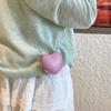 Diseño de Nicho Transfronterizo Tachonado de Diamantes Versátil en Forma de Corazón Verano 2026 Nuevo Elegante Texturizado de un Solo Hombro Moda Cruzada Bolso para Labiales