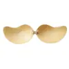 Pegatinas de pecho de mango de verano realzan el busto de talla de mujer sujetador invisible para vestido de novia con pegatinas de pecho de silicona anti-luz al por mayor