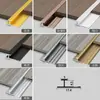 Aleación de aluminio 4 mm placa de aluminio-plástico línea decorativa tira de cierre de borde forma de I ángulo yin y yang placa UV tira de sujeción de junta tira de cierre de 4 mm