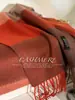 Diseño Otoño e Invierno 2025 Bufanda 100% Cachemira Genuina Estilo Británico Nuevo Cuadros Bufanda Cálida a Prueba de Viento con Borlas