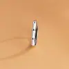 Con tu bambú suficiente para anillos de amantes hombres y mujeres ins diseño nicho moda simple blanco y negro anillo de pegamento de gota anillo abierto