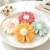 Molde de Silicone para Vela Perfumada Flor Margarida 3D Molde para Difusor de Gesso Perfumado Girassol Fresco DIY