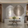 Papel de parede para parede de fundo de TV moderno luxo leve sala de estar sala de jantar quarto modelo mural simples tridimensional ameixa geométrico adesivo de parede