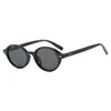 Estilo Sencillo y de Nicho, Gafas de Sol Ovaladas Retro del Nuevo Milenio para Hombres y Mujeres, Adecuadas para Conducir, Ciclismo al Aire Libre y Protección Solar Versátil