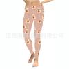 Leggings de primavera y otoño 2022 para mujer, pantalones de yoga con estampado digital 3D creativos de Halloween, leggings de una pieza