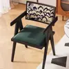 Silla de Comedor Popular Francesa Estilo Retro 2026 Silla de Lujo Moderna Accesible para Hogar Restaurante Silla Medieval Chandigarh