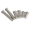 Clavos de soldadura de acero inoxidable 316, tornillos de cabeza plana para soldadura por puntos, clavos de perno prisionero, fabricantes al por mayor M4/M5/M6/M8