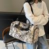 Bolsa de Viaje con Temperamento para Hombres y Mujeres 2025 Nueva Bolso Bandolera Bolsa de Equipaje Gran Capacidad Bolsa de Fitness Trendy Bolsa de Cosméticos Bolsa para Exteriores