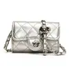 Bolso de Cadena para Axila para Mujer, Nuevo Bolso de Cadena Mini de Moda Estilo Coreano Otoño e Invierno, Bolso de Hombro Acolchado