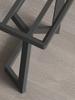 Suporte de base para perna de mesa de cerâmica embutida, perna de mesa de placa de rocha, suporte de mesa de jantar, mesa de chá pintada, base metálica, perna de mesa de jantar de mármore