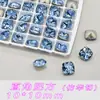 Lote Mixto K9 Plano de Repuesto Alta Calidad Azul Claro Manicura Forma Especial Fondo Puntiagudo Diamante Lote Completo Brillante Diamante Grande Corazón Diamante de Manicura de Vidrio