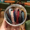 Agite o som Redes sociais Explosão Alta elasticidade Sem costura Faixa de cabelo Elástico Simples Temperamento Argola de toalha Corda de cabelo Argola de cabeça Atacado