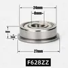 Super fábrica en stock rodamiento de bolas de ranura profunda alta velocidad brida rodamiento de copa de brida costilla 8*24*8mm