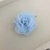 Estilo Coreano Estilo Preguiçoso Suave Embelezamento de Flor de Camélia Artesanal DIY Acessórios de Cabelo Embelezamento de Flor de 8cm Embelezamento para Sapato Chapéu Bolsa