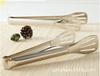 Pinza para Alimentos de Acero Inoxidable Engrosado, Pinza para Hornear Pasteles y Pan, Pinza de Cocina, Panadería, Bar, Barbacoa, Pinza Multiusos para Horno