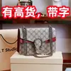 Bolso Cadena con Herrajes de Cabeza de Serpiente para Mujer 2024 Nuevo Hombro Cruzado de Alta Gama Dionysia Bolso Cuadrado Pequeño Bolso de Mujer Primavera y Verano