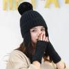 Gorro de parto engrosado, gorro posparto, gorro de maternidad bonito y cálido para otoño e invierno, gorro de maternidad femenino de moda de primavera y otoño de lana a prueba de viento
