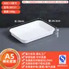 Platos Blancos de Melamina para Uso Comercial, Platos Fríos, Comida Estofada, Cajas de Exhibición de Comida Cocinada, Guarniciones para Hot Pot, Bocadillos para Buffet de Barbacoa, Platos de Presentación