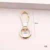 Fivela de gancho de cauda de 4 pontos fivela de cachorro fivela universal de liga fivela de pendurar fita de chave fivela de cauda redonda acessórios de ferragens para roupas e bagagem