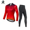 Maillot de Ciclismo Xintown Traje Largo Flor Azul Nuevo Traje Largo de Verano Traje de Carrera Traje Traje de Bicicleta Mujer
