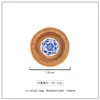 Posavasos de ratán tejido vietnamita termoaislante para taza de té, posavasos redondo para mesa, posavasos para mesa de centro de escritorio, mantel individual de ratán estilo occidental, alfombrilla termoaislante