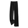 Pantalones de Traje Rectos Sueltos de Color Sólido de Moda para Hombre Pantalones de Traje Formal de Negocios Profesionales para Hombre Pantalones Largos de Otoño