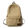Mochila de Lona para Salidas Casuales, Gran Capacidad, Mochila Escolar para Hombre de Nuevo Estilo, Bolso de Lona para Viajes al Aire Libre, Mochila para Hombre y Mujer