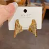 Pendientes Metálicos Irregulares de Moda Transfronterizos Europeos y Americanos para Mujer, Lujo Ligero, Diseño Único, Pendientes de Estilo Genial al por Mayor