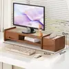 Soporte para monitor de computadora, estante para pantalla, base para monitor de computadora de escritorio, organizador de escritorio de oficina