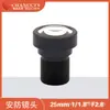 Câmera de Placa Única de Alta Resolução Chuang'An Optoelectronics Lente Fixa M12 de 25mm 1/1.8 Lente de Vigilância de Alto Pixel